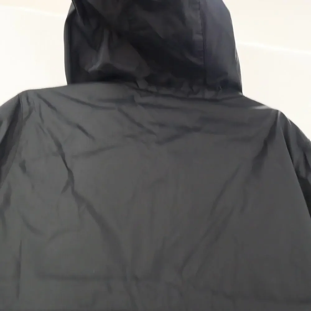 NEW Columbia Girl's 10/12 Switchback II Lightweight Rain Jacket Black Pink